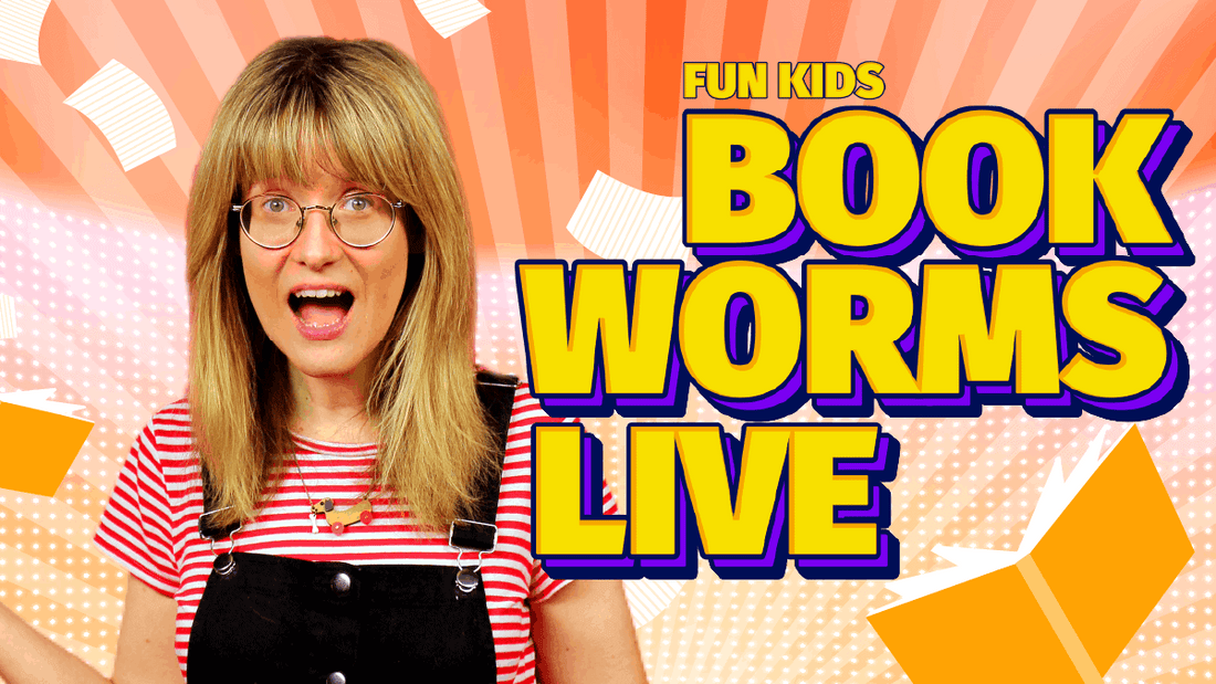 Fun Kids Book Worms Logo