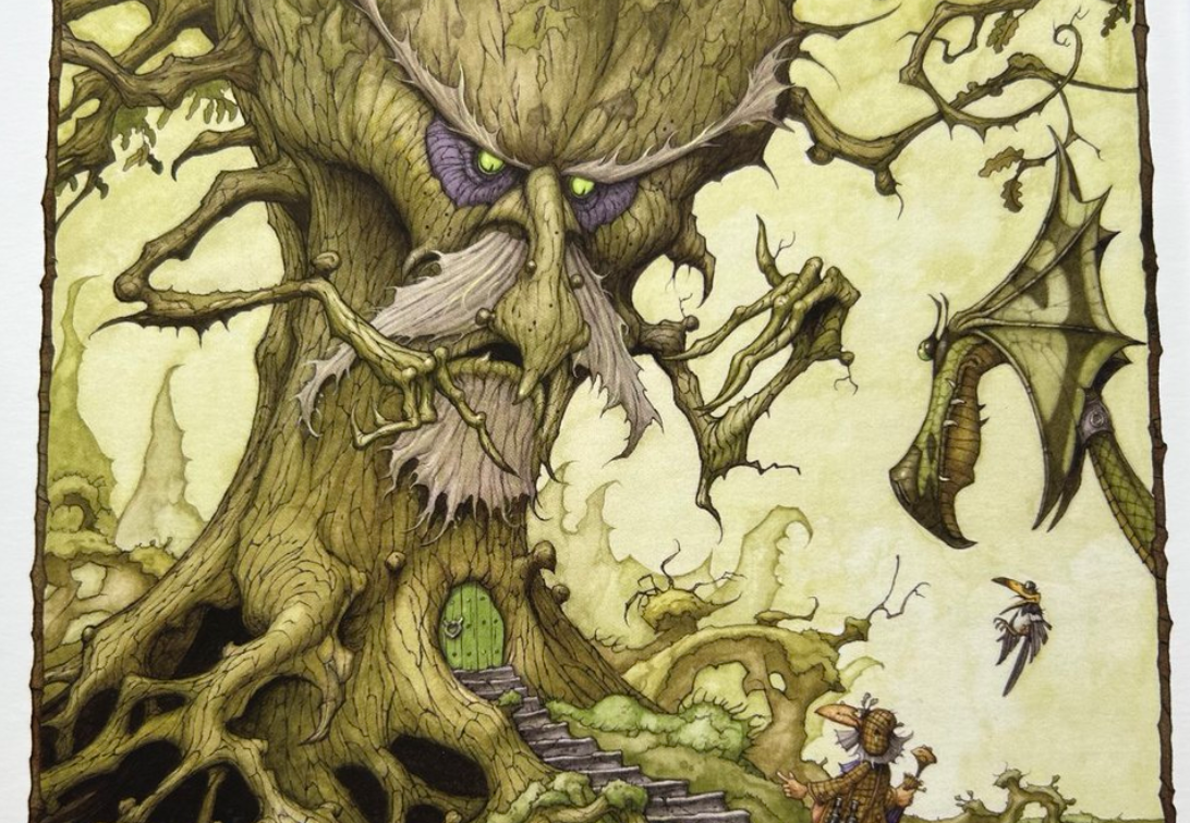 Nicolette Jones' #NewIllustrationoftheDay by Rodney Matthews